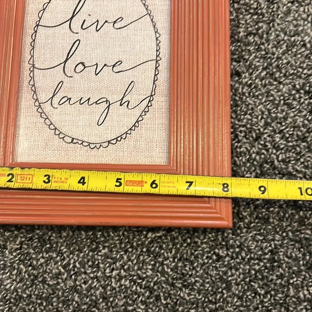 live love laugh photo frame